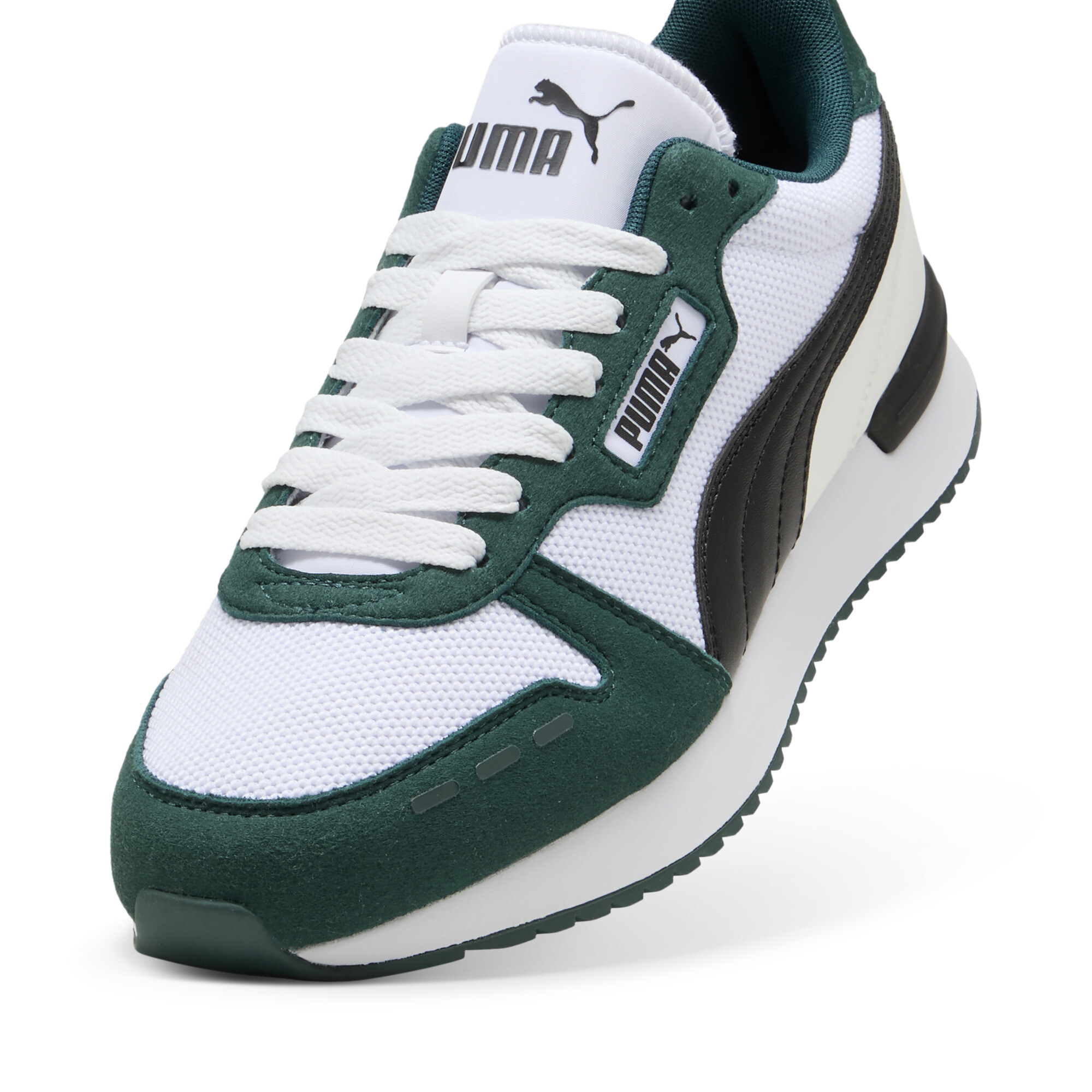 PUMA R78 sneakers voor Dames, Zwart/Wit