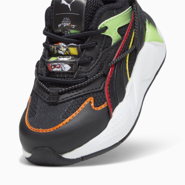 PUMA x MIRACULOUS RS-X Efekt Toddlers' Sneakers, PUMA Black-PUMA Red, large-ZAF