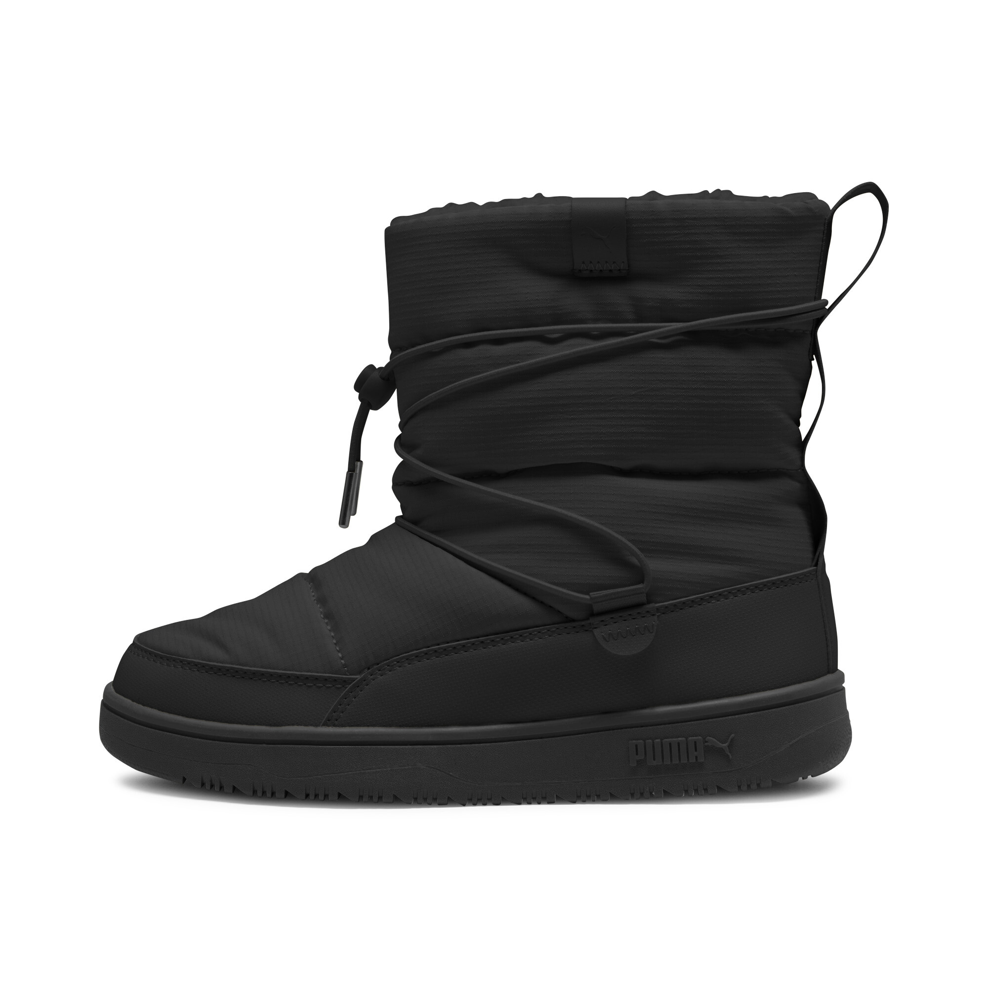 Women's Puma Snowbae Boots, Black, Size 40.5, Shoes