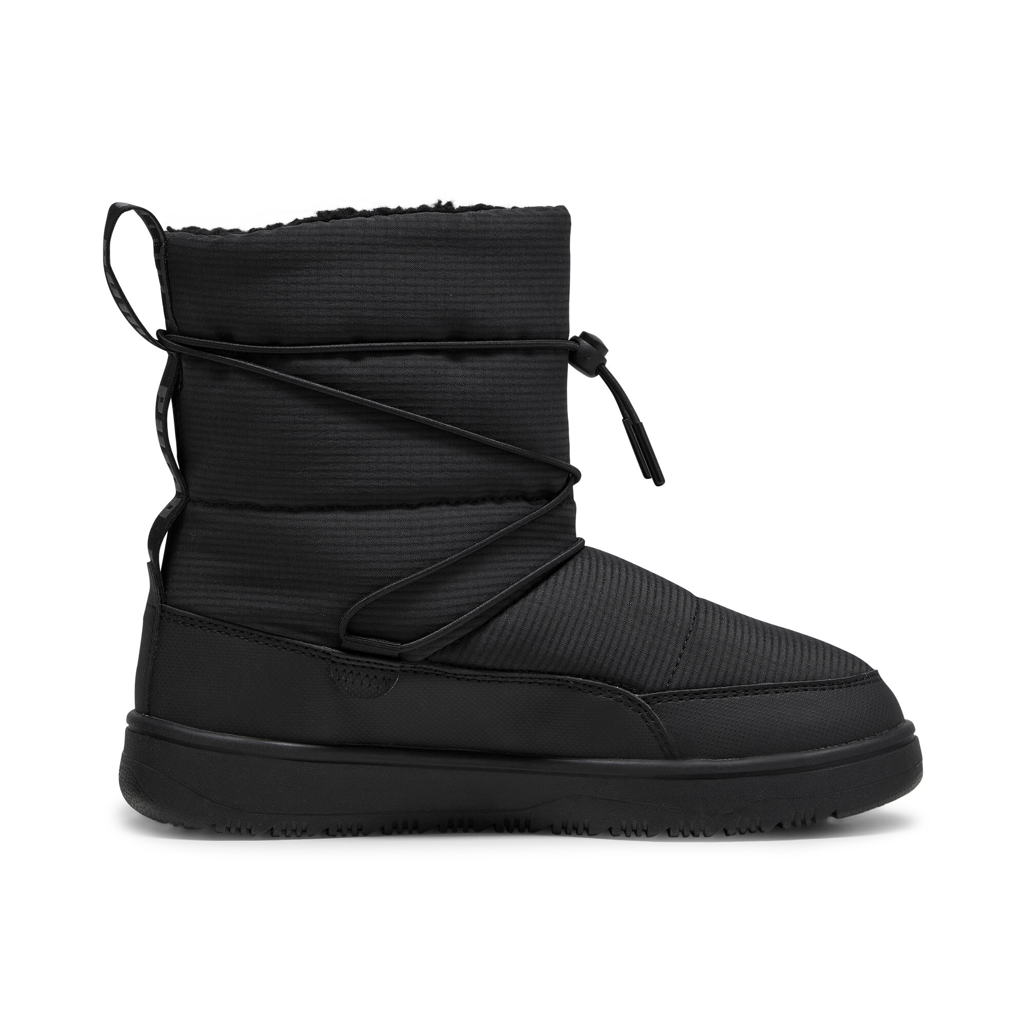 Women's Puma Snowbae Boots, Black, Size 40.5, Shoes