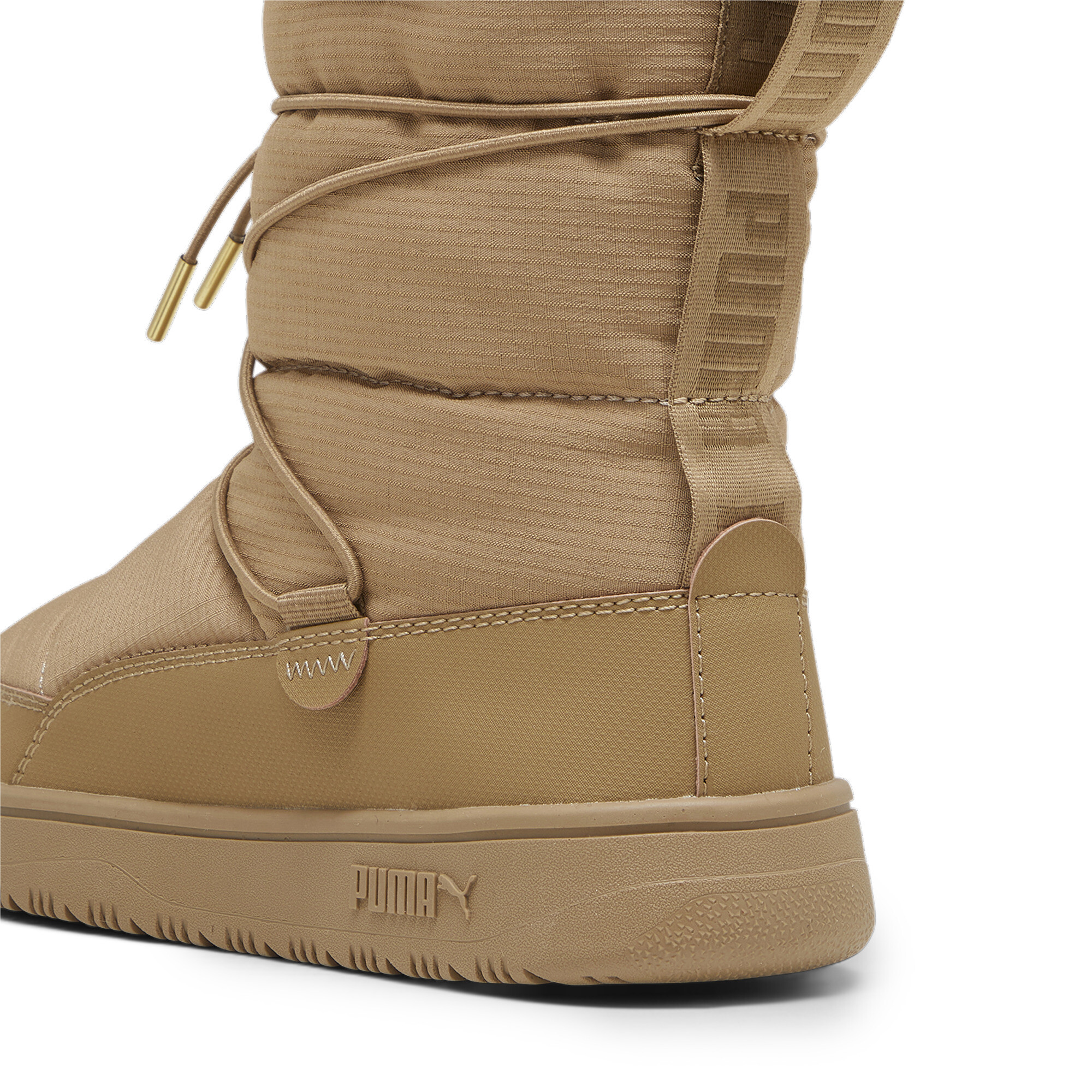 Women's Puma Snowbae Boots, Beige, Size 38, Shoes