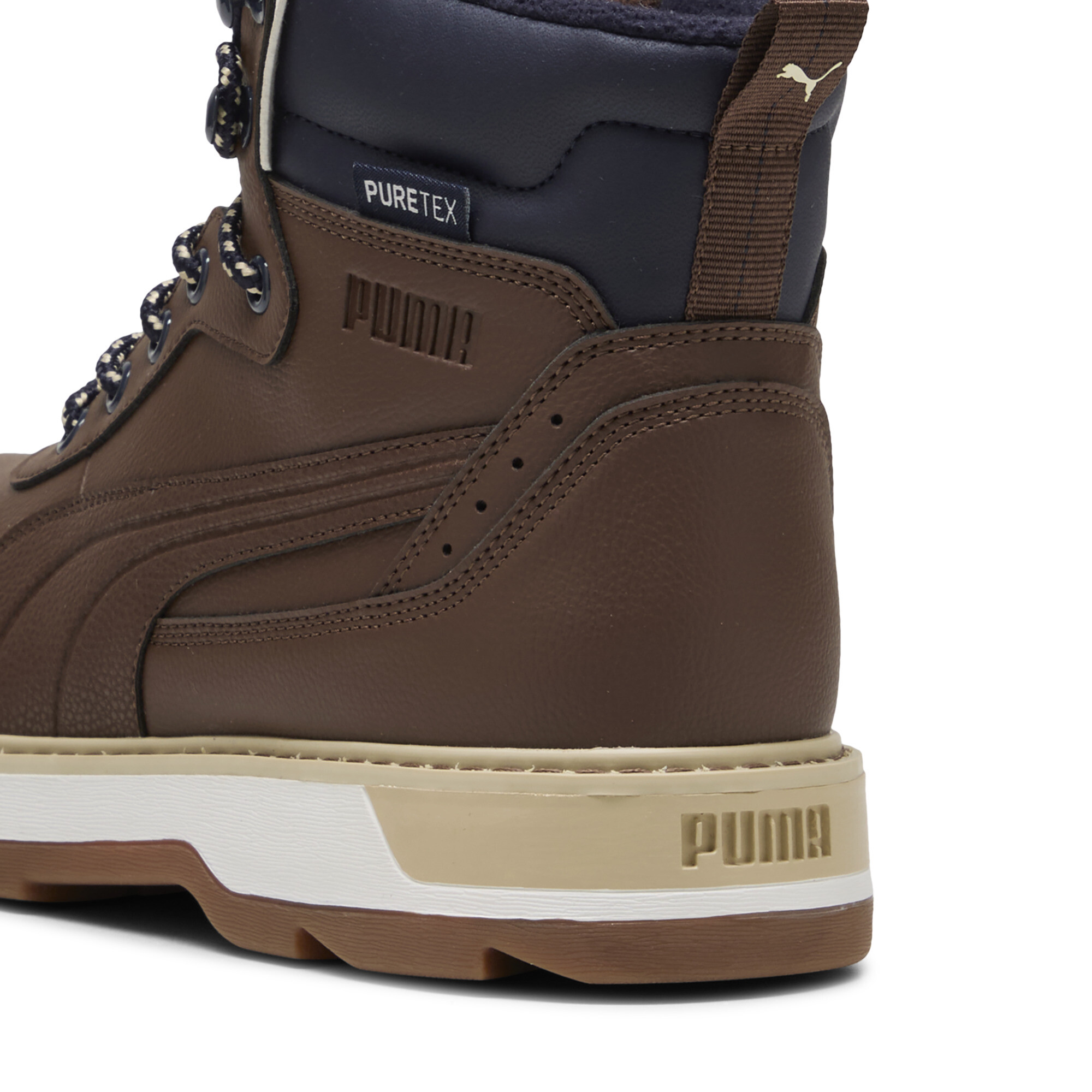 PUMA Desierto v3 Puretex wandelschoenen, Blauw/Bruin, Maat 44,5 thumbnail 5