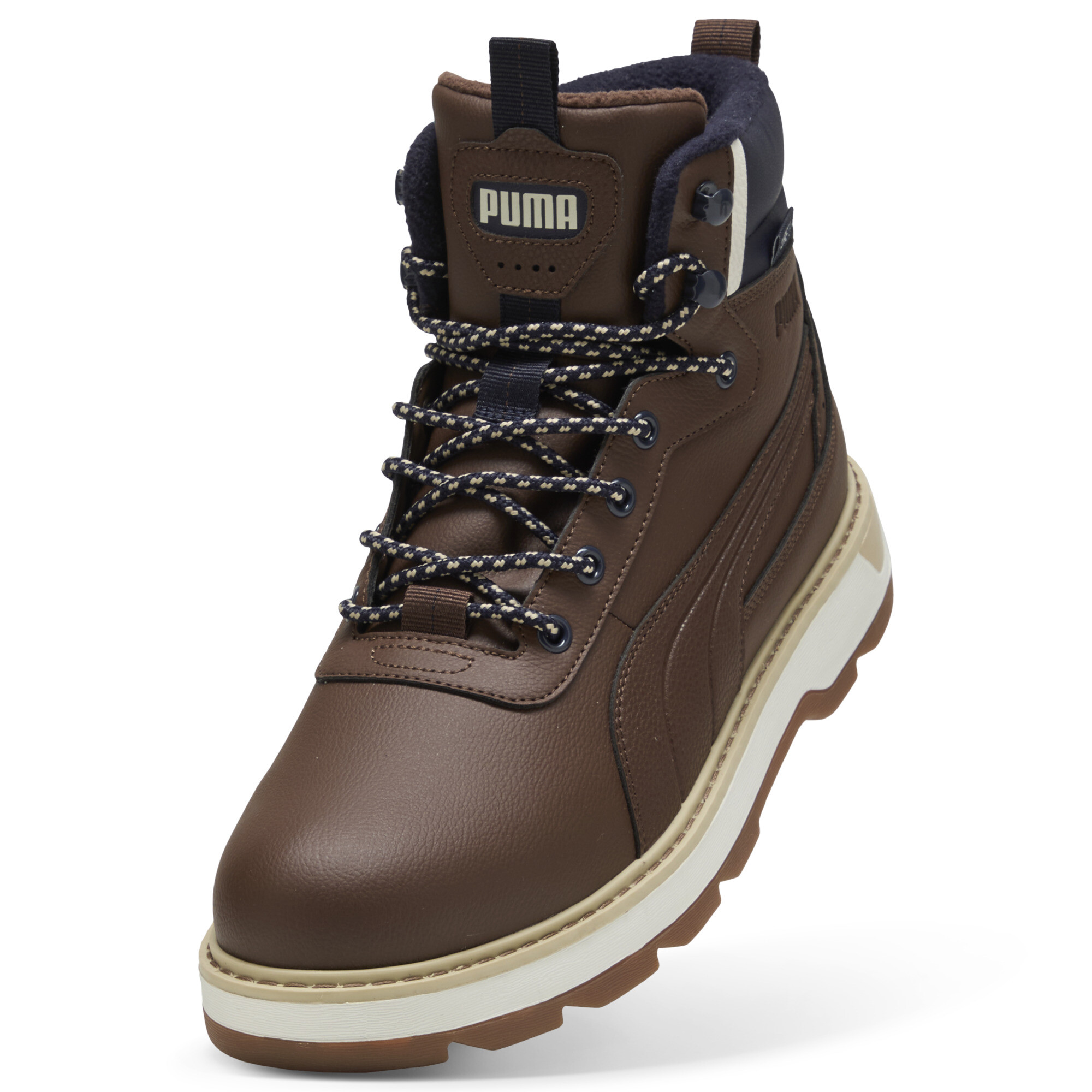 PUMA Desierto v3 Puretex wandelschoenen, Blauw/Bruin, Maat 44,5 thumbnail 2
