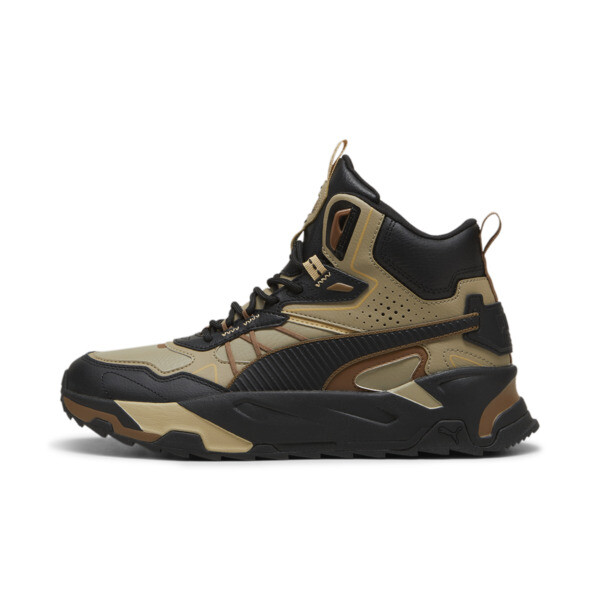 Trinity Mid Hybrid Men s Leather Sneakers beige PUMA