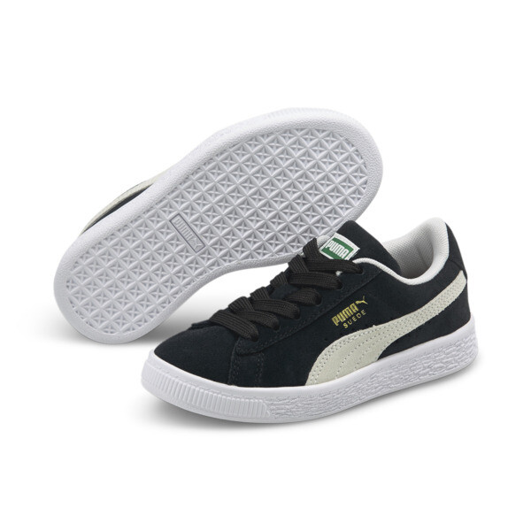 Zapatillas Infantiles Suede Classic XXI PS ADP, Puma Black-Puma White, large-ARG