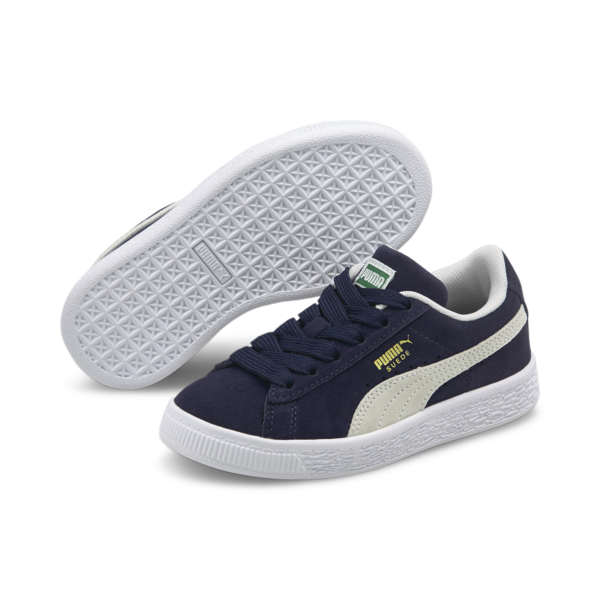Zapatillas Infantiles Suede Classic XXI PS ADP, PUMA Navy-PUMA White, large-ARG