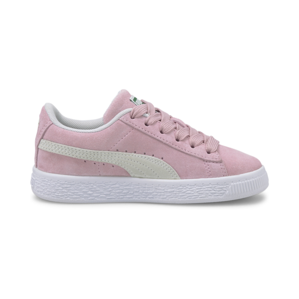 Zapatillas Infantiles Suede Classic XXI PS ADP, Pink Lady-Puma White, large-ARG