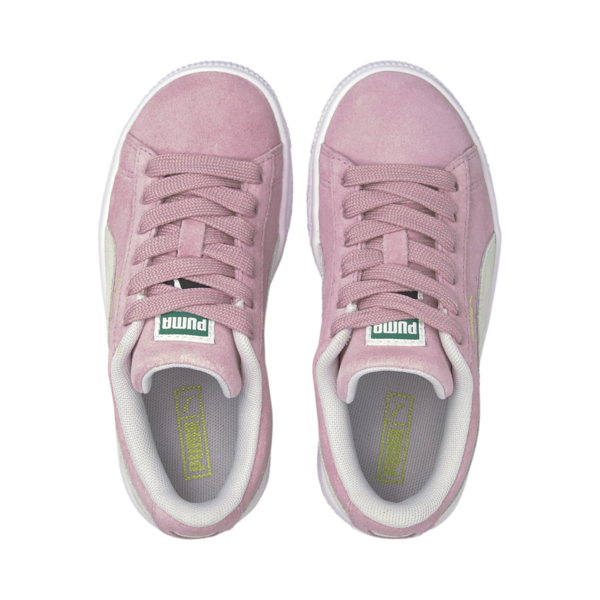 Zapatillas Infantiles Suede Classic XXI PS ADP, Pink Lady-Puma White, large-ARG