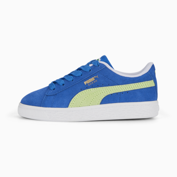 Zapatillas Infantiles Suede Classic XXI PS ADP, Victoria Blue-Fast Yellow, large-ARG