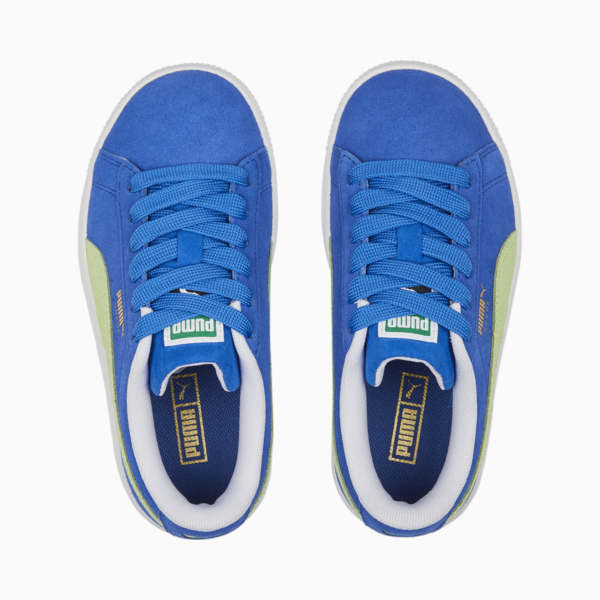 Zapatillas Infantiles Suede Classic XXI PS ADP, Victoria Blue-Fast Yellow, large-ARG