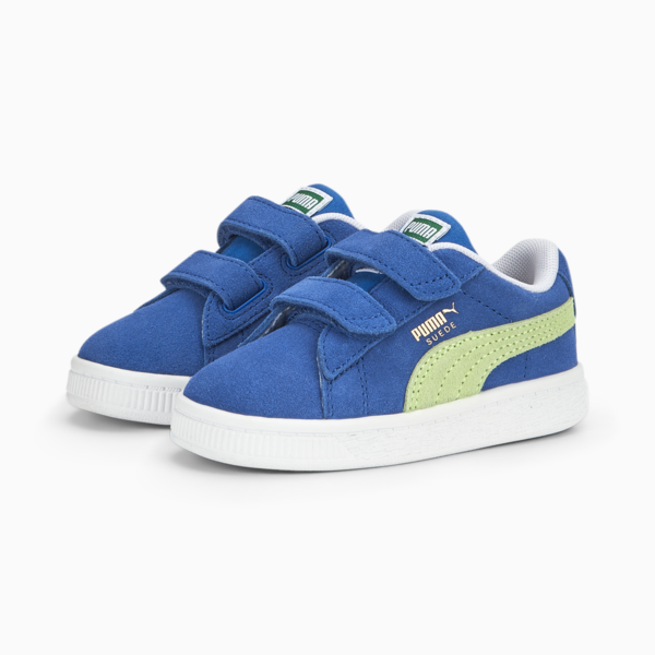 Zapatillas para bebés Suede Classic XXI, Victoria Blue-Fast Yellow, large-ARG