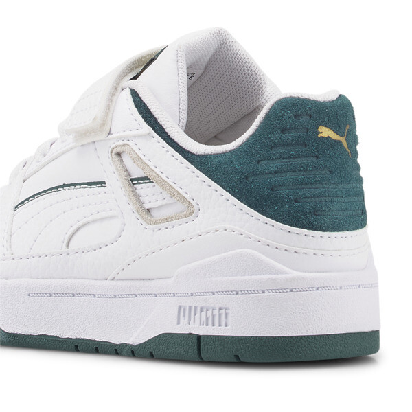 Zapatillas infantiles Slipstream, PUMA White-Varsity Green, large-ARG