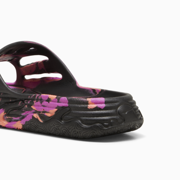 MB.03 Basketball Slides, PUMA Black-Deep Orchid-Fluro Peach Pes, large-MEX