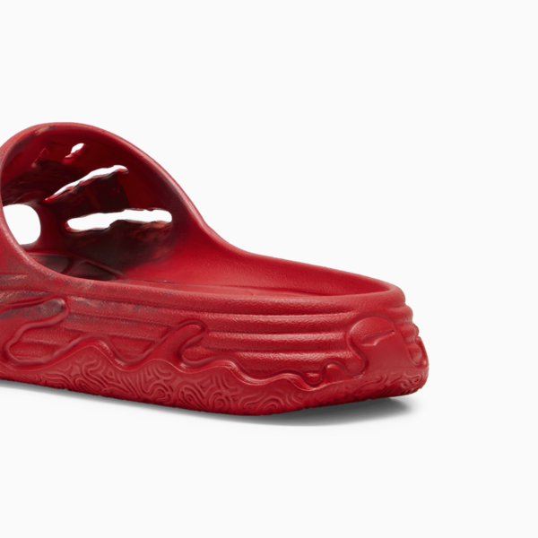 MB.03 Basketball Slides, For All Time Red-Fluro Peach Pes-Team Regal Red, large-ZAF