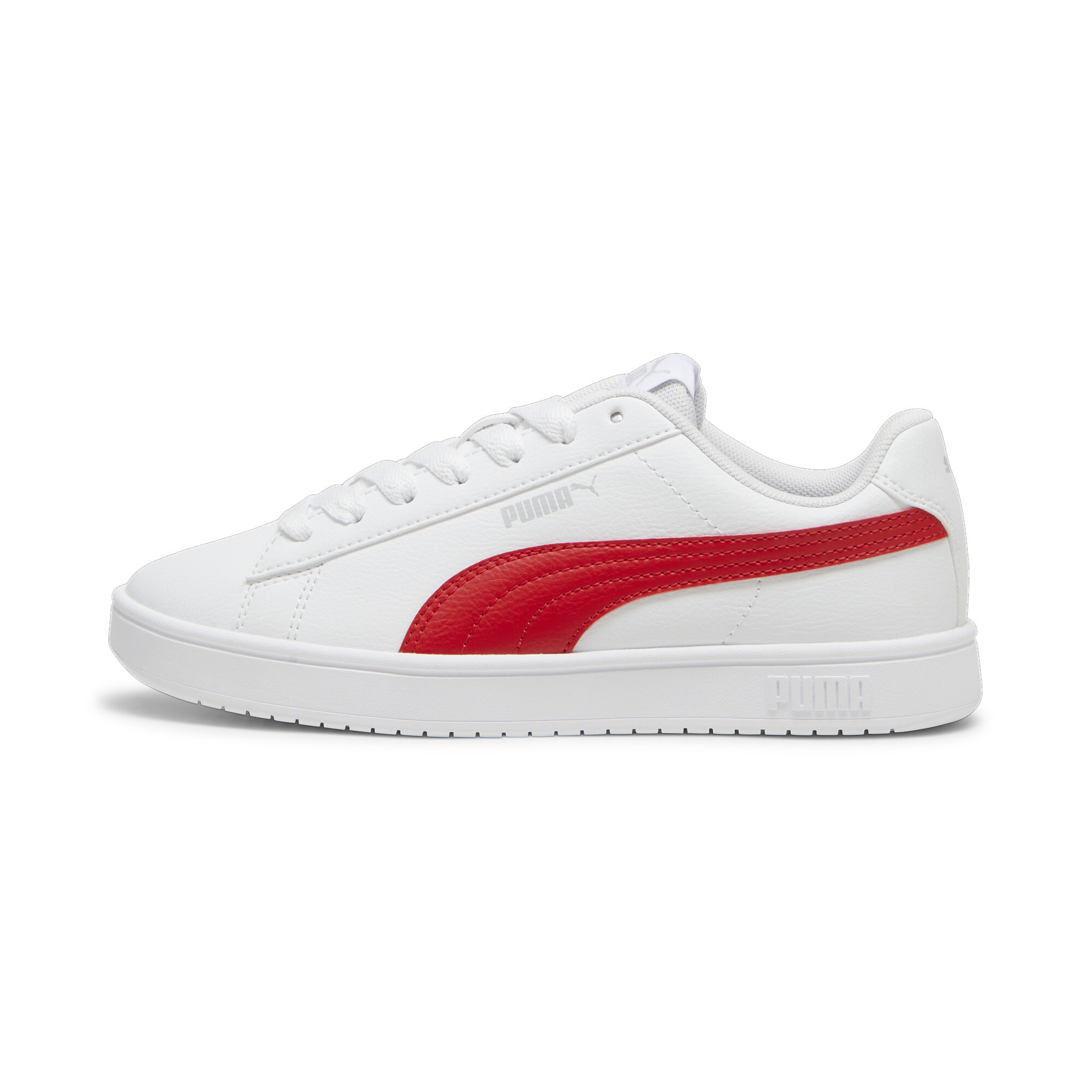 PUMA Rickie Classic Sneakers Youth in White/For All Time Red - 394252_09