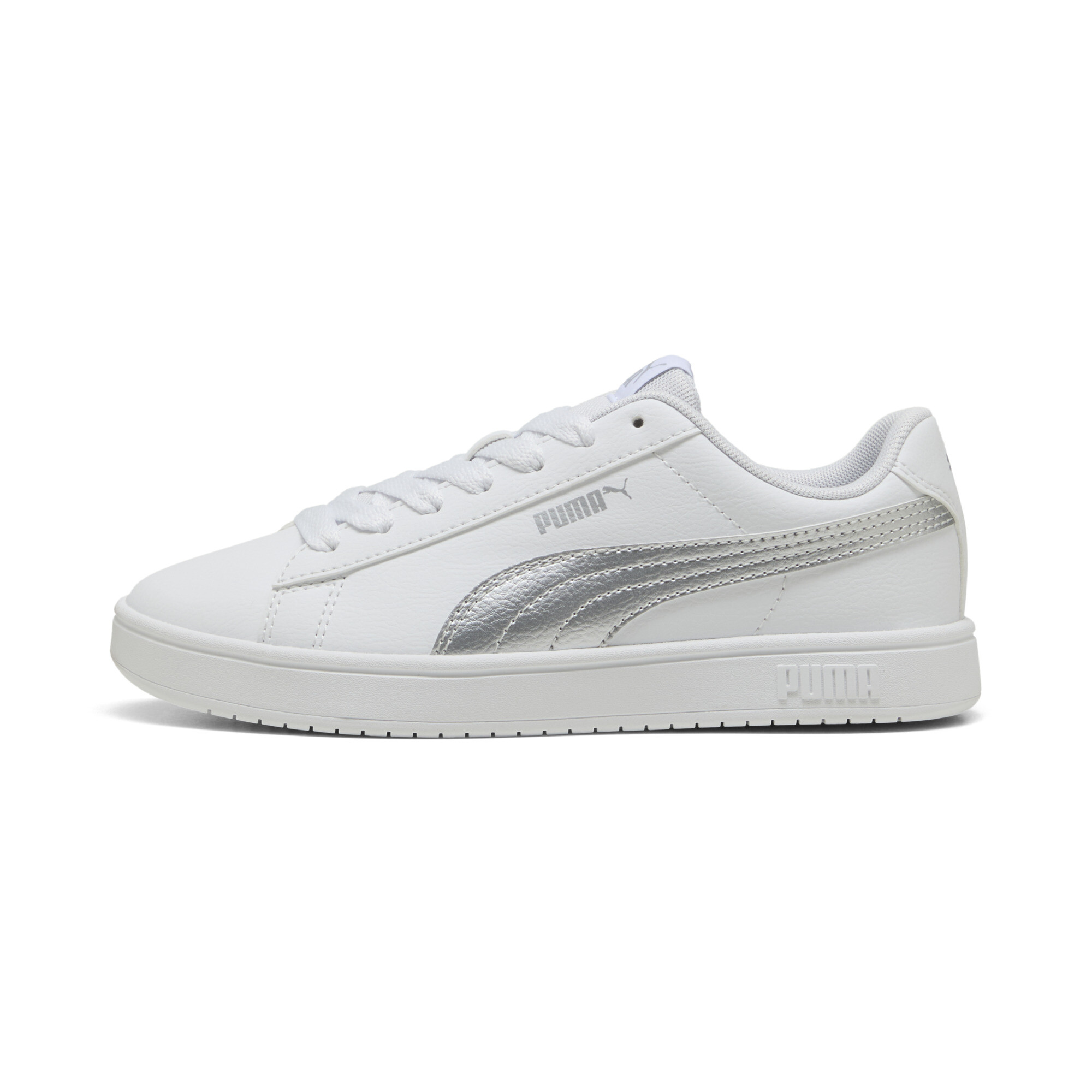 PUMA Rickie Classic sneakers, Wit/Zilver, Maat 39
