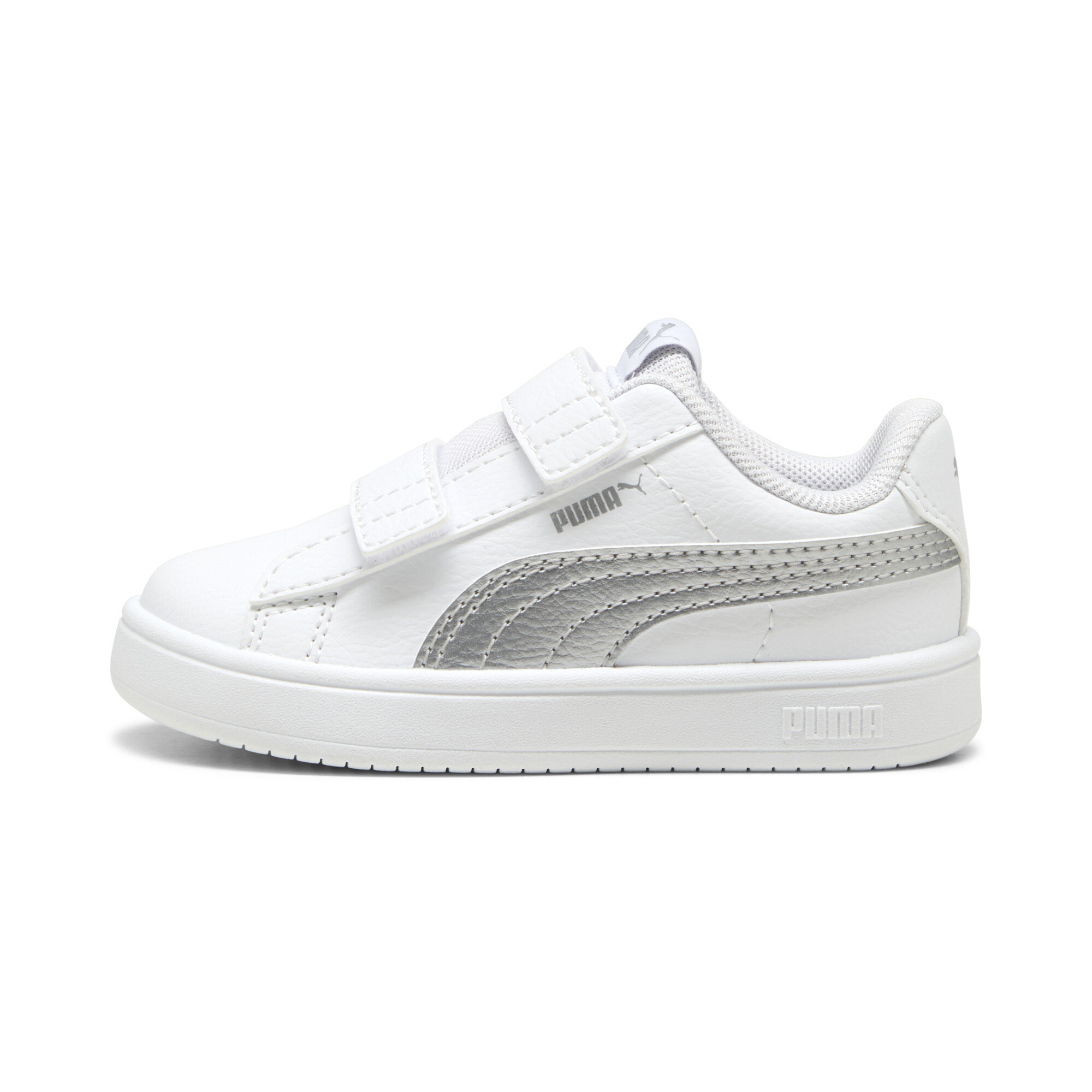 PUMA Rickie Classic sneakers, Wit/Zilver, Maat 24