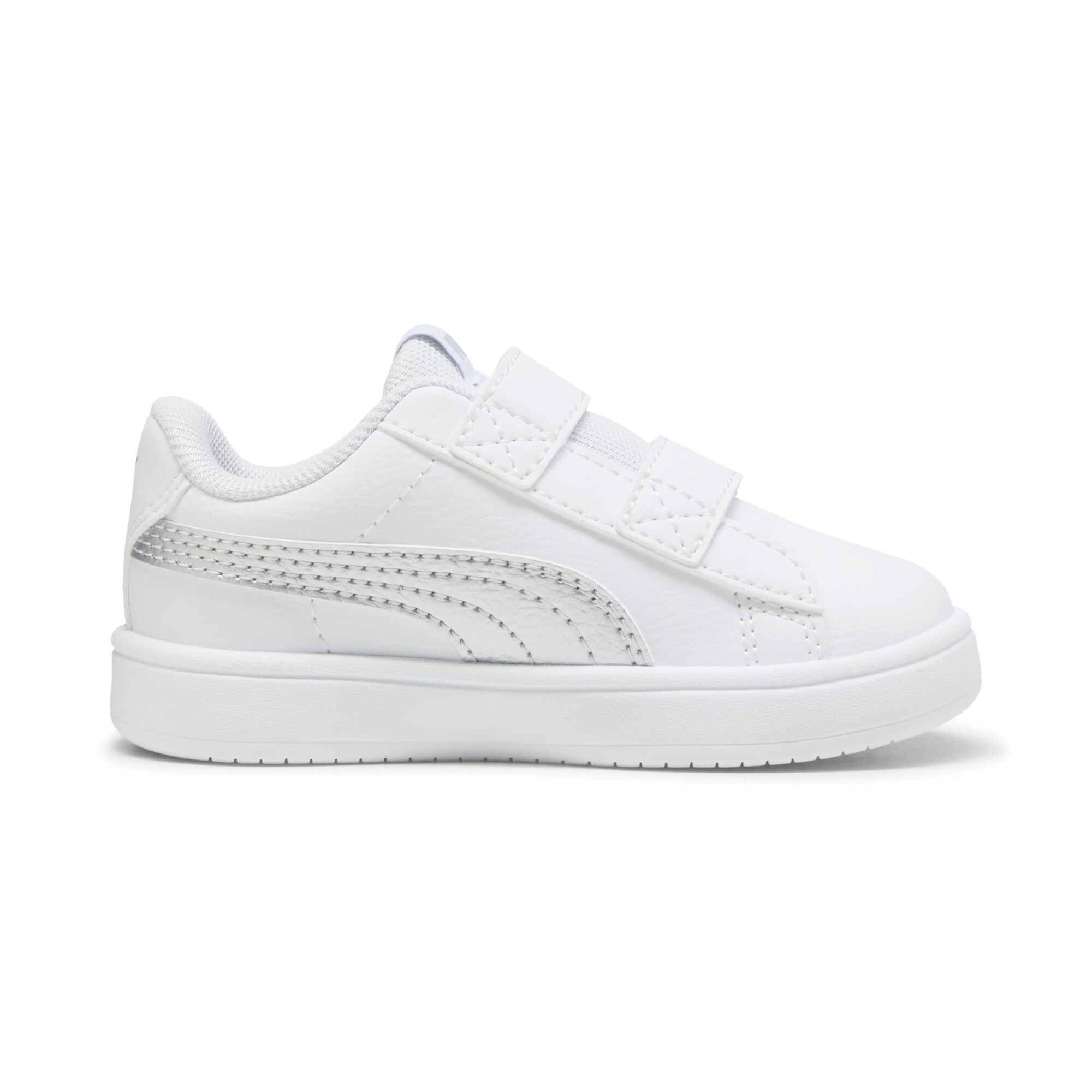 PUMA Rickie Classic sneakers, Wit/Zilver, Maat 24 thumbnail 3