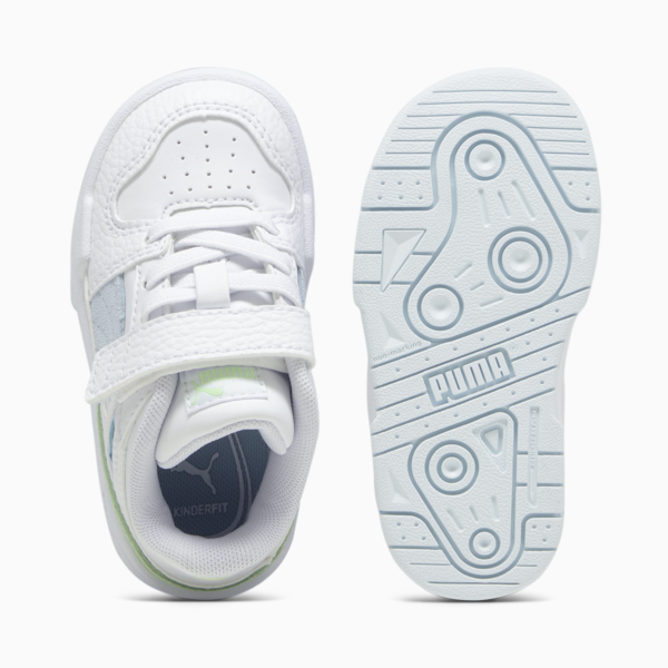 Zapatillas Suede para niñas Slipstream, PUMA White-Icy Blue, large-ARG