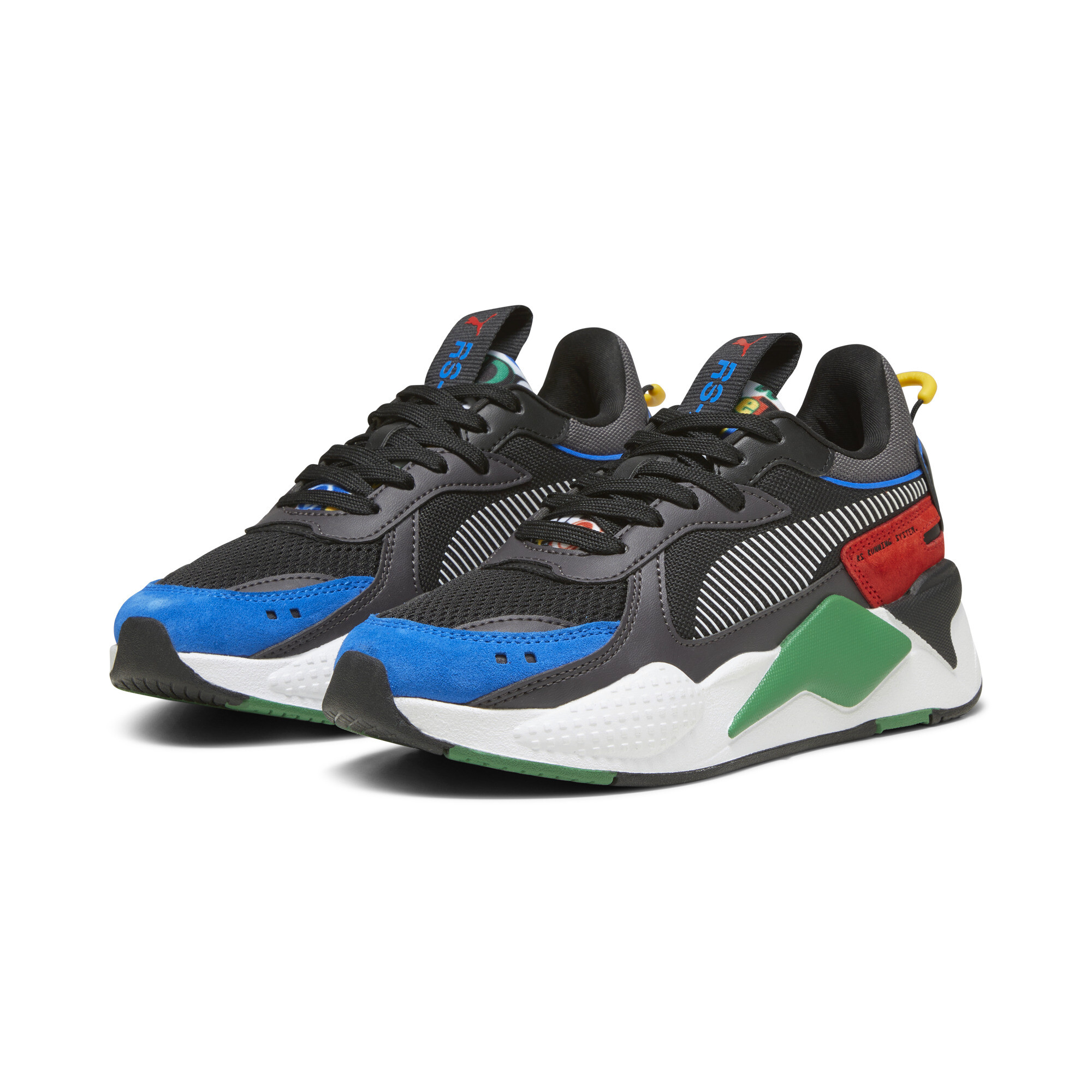 PUMA RS-X Trash Talk Youth Sneakers In Black, Size EU 38