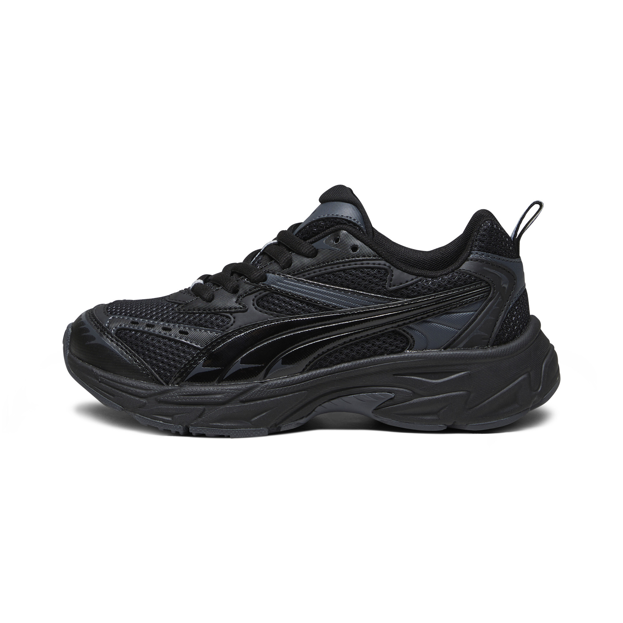 Puma Morphic Base Sneakers Teenager Schuhe Für Für Kinder | Black/Strongray | Größe: 38