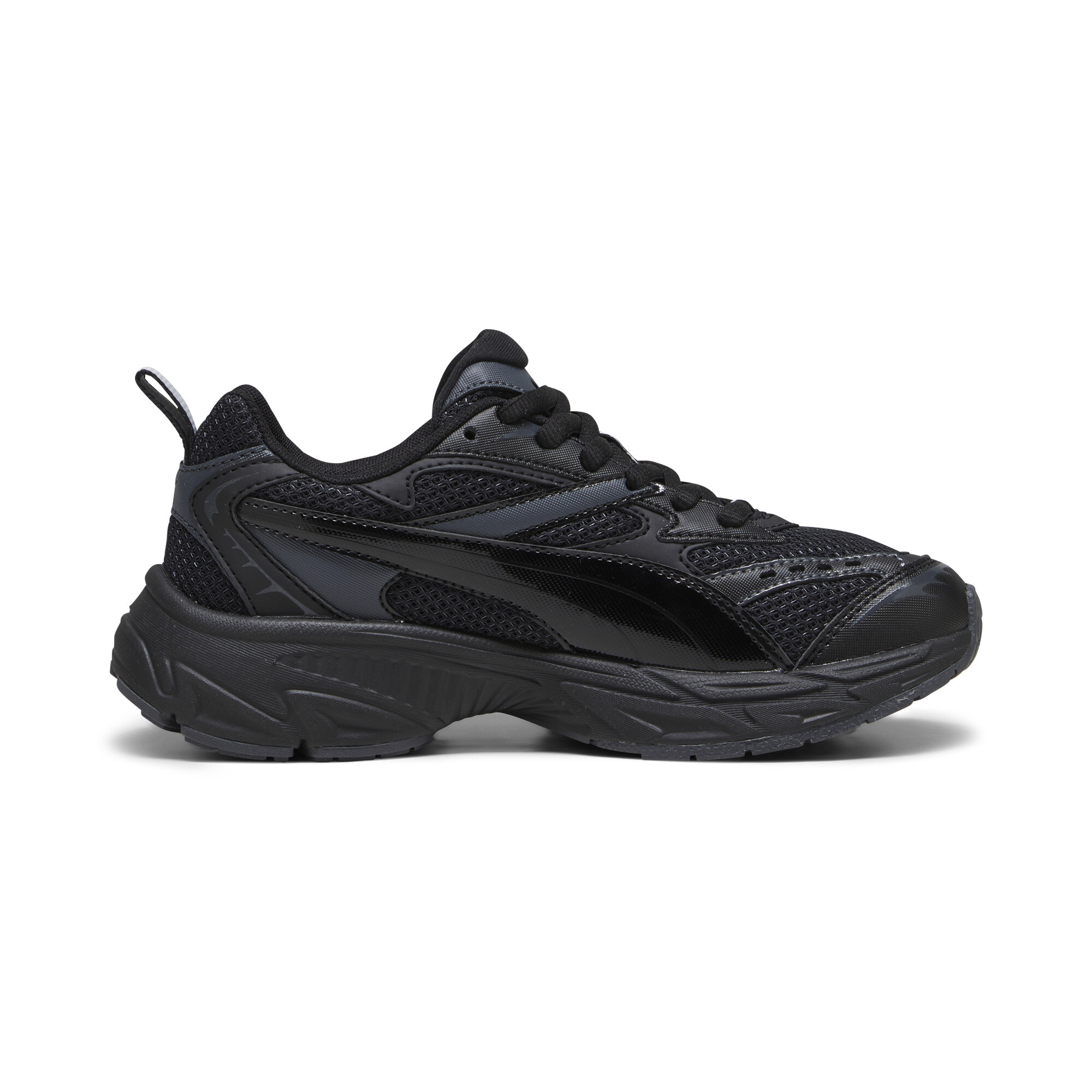 Puma Morphic Base Youth Sneakers, Black, Size 37, Shoes