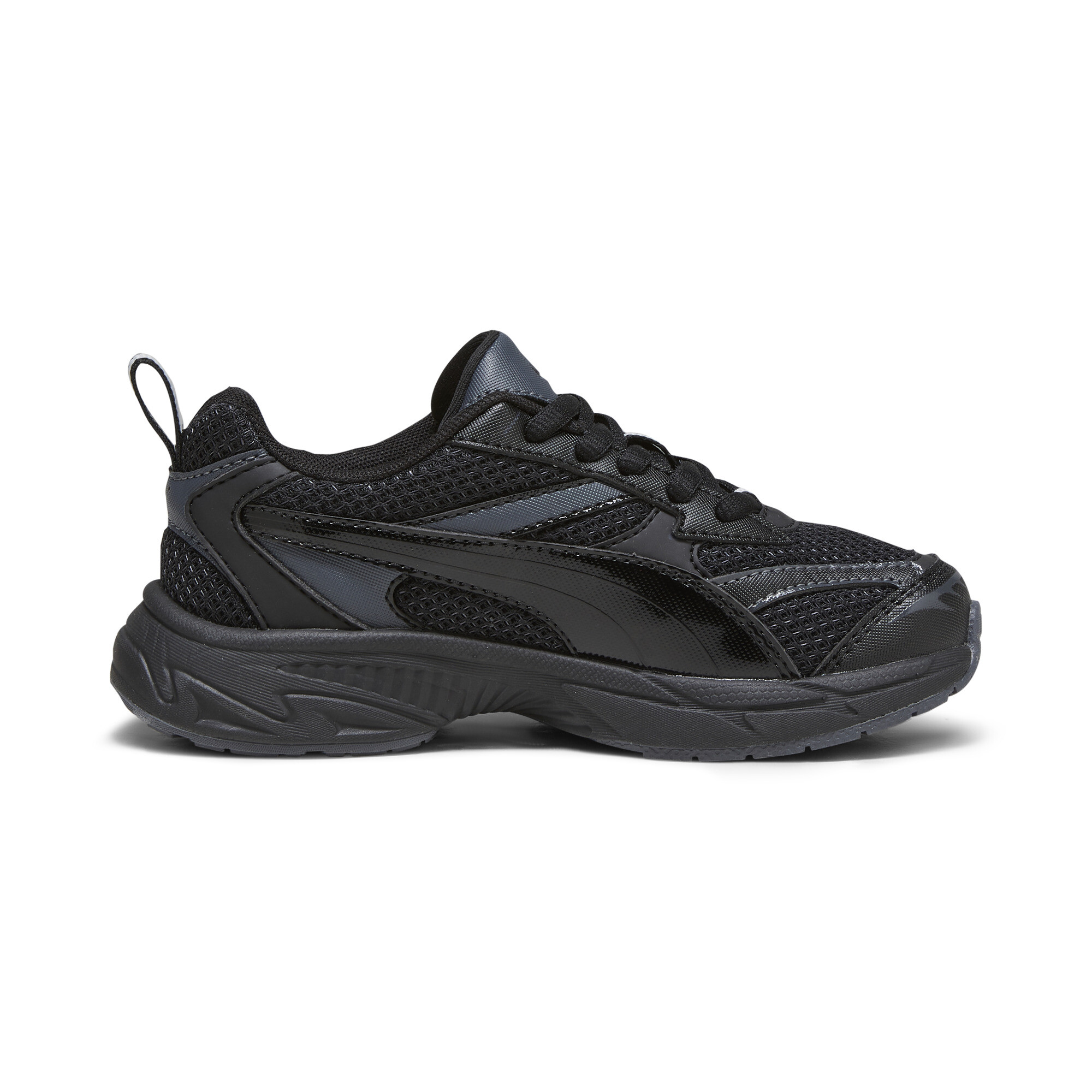 Puma Morphic Basic Kids' Sneakers, Black, Size 34.5, Shoes