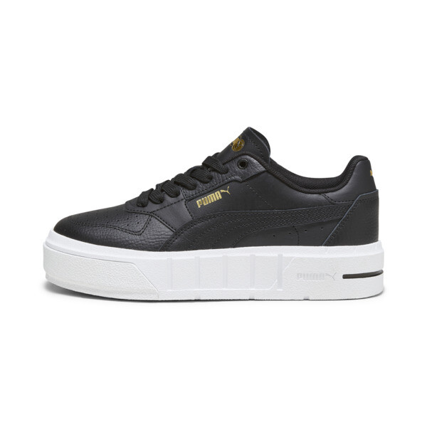 Puma Girls  Cali Court Leather In Black- White