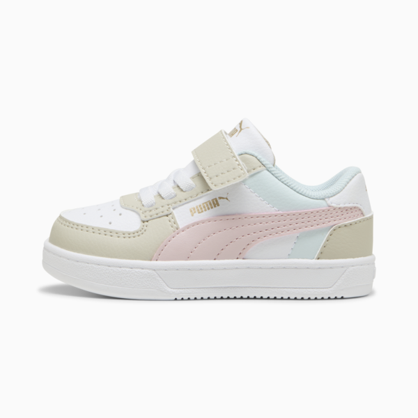 Tenis PUMA Caven 2.0 Block para bebés, Desert Dust-Mauve Mist-PUMA White, large-MEX