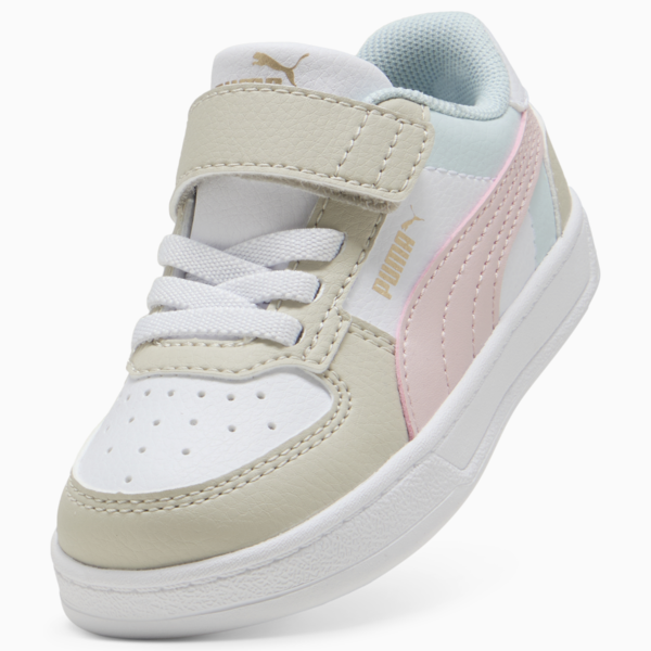 Tenis PUMA Caven 2.0 Block para bebés, Desert Dust-Mauve Mist-PUMA White, large-MEX