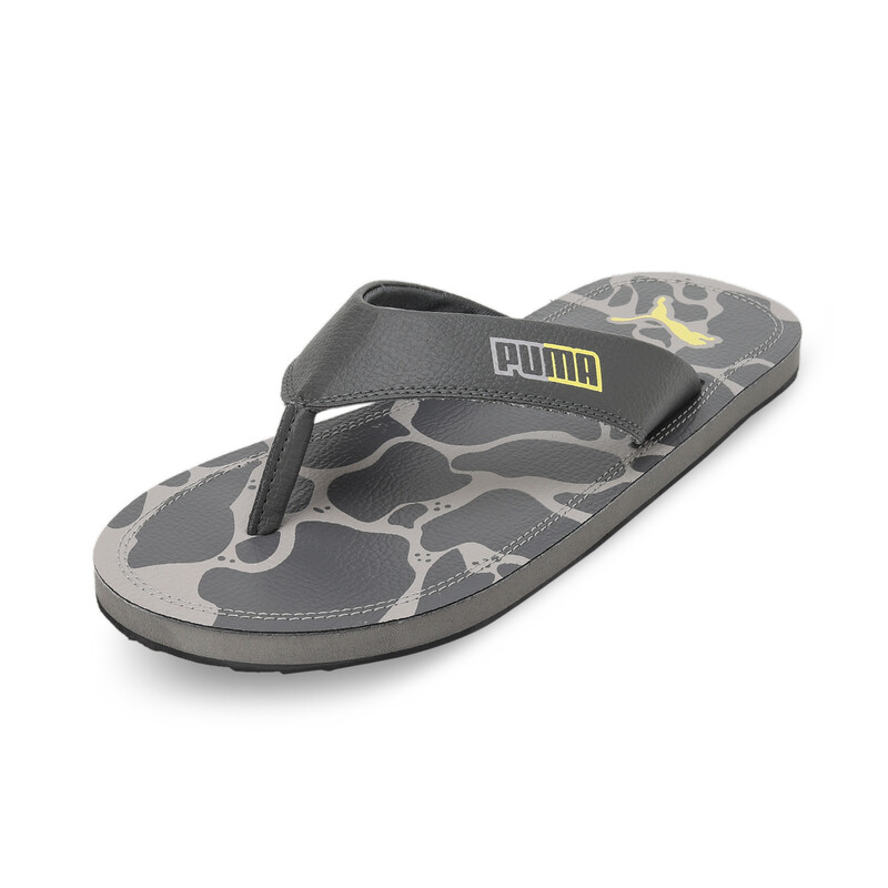 Men s PUMA Fercat Flip Flops Sandals in Black Gray Yellow size UK 7 PUMA Nehru Ground Faridabad