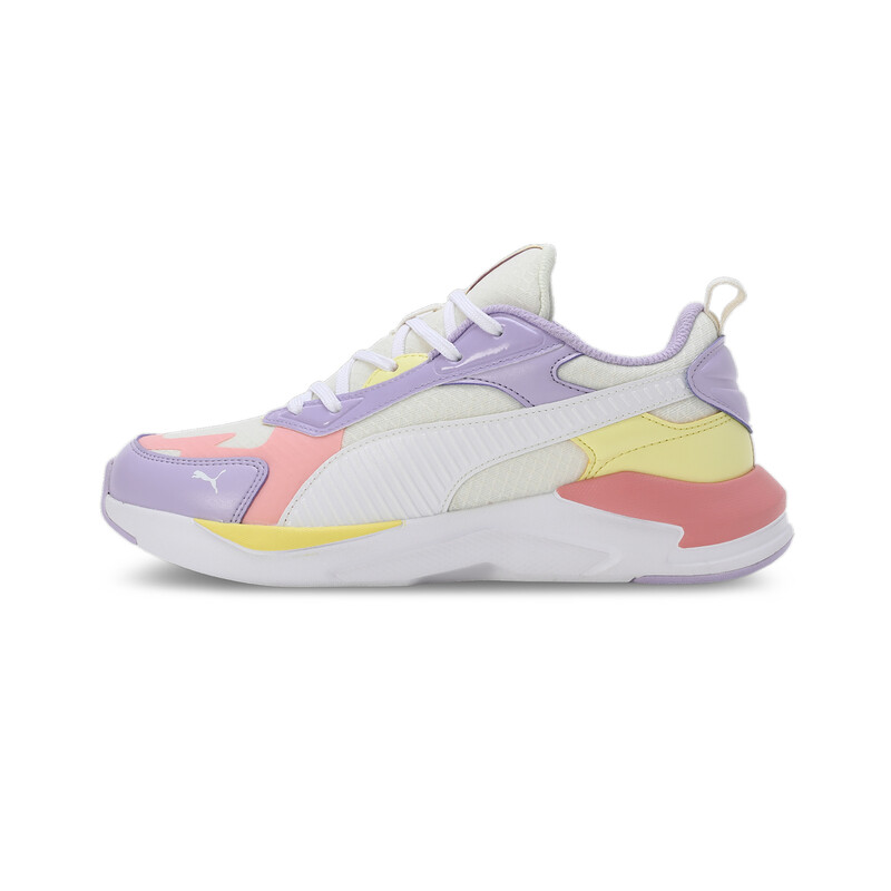 

Women's PUMA X-Ray Fluido Sneakers, White/yellow