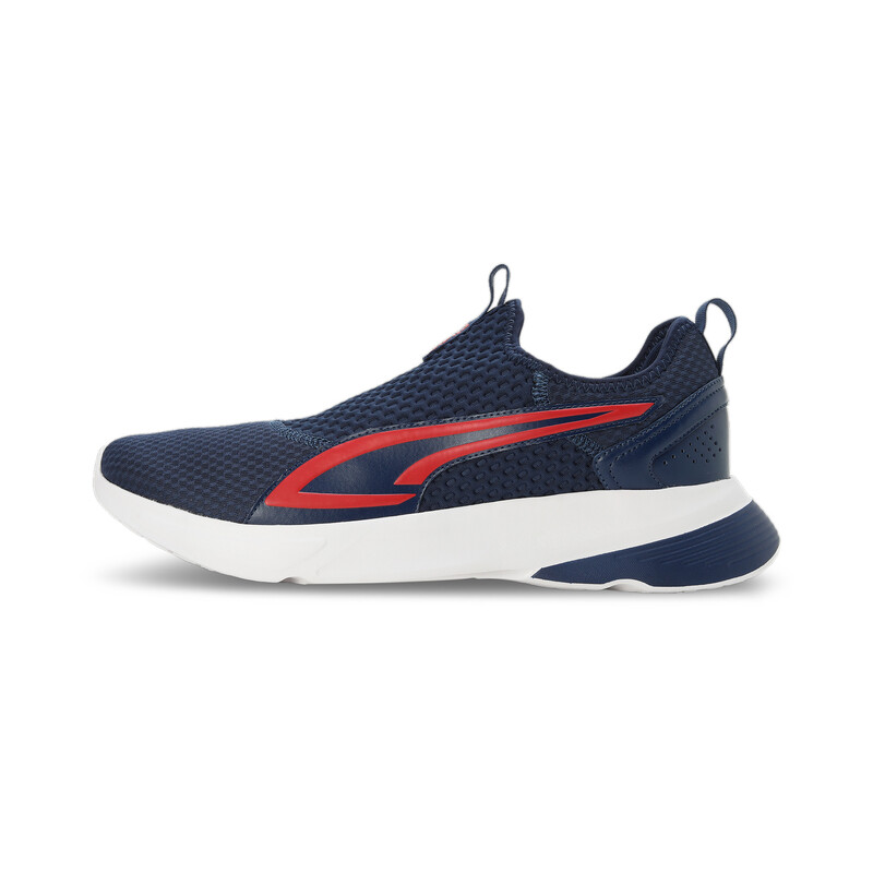 Men's PUMA Asteride Slip-On Shoes in White/Black/Red size UK 8 | PUMA ...