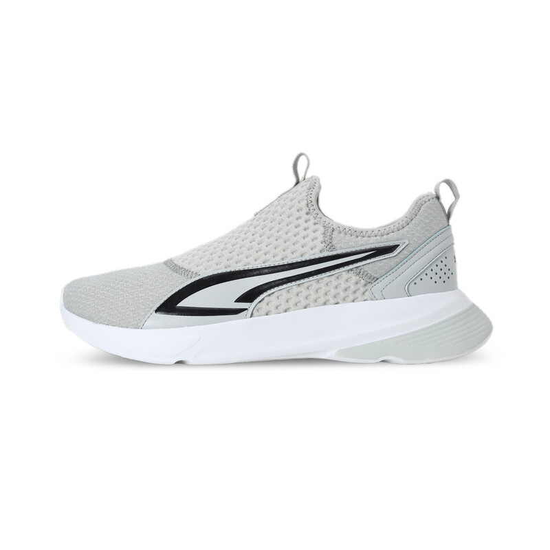 Men s PUMA Asteride Slip On Shoes in White Black Gray size UK 10