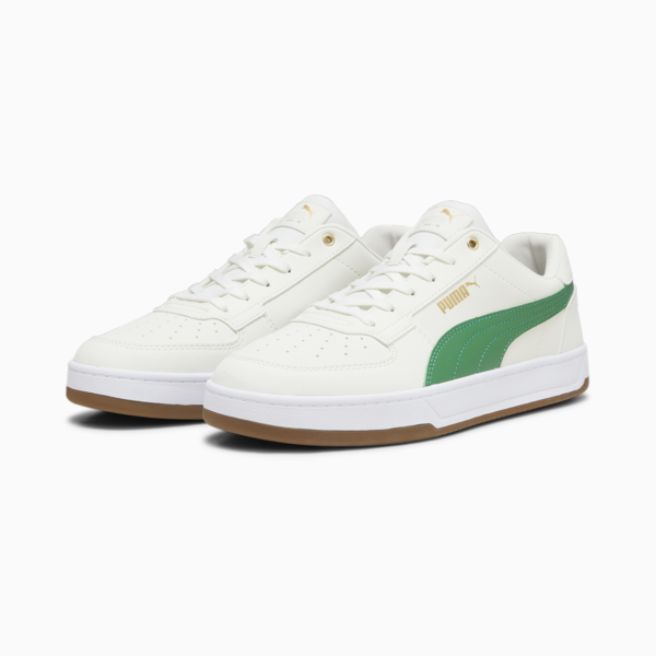 PUMA Caven 2.0 75 Years Sneakers, Warm White-Archive Green-Gold, large-ZAF