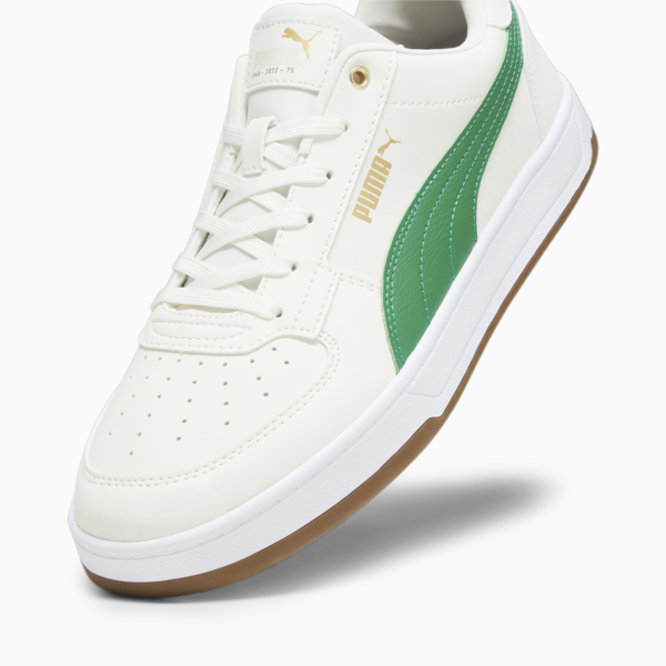 PUMA Caven 2.0 75 Years Sneakers, Warm White-Archive Green-Gold, large-ZAF
