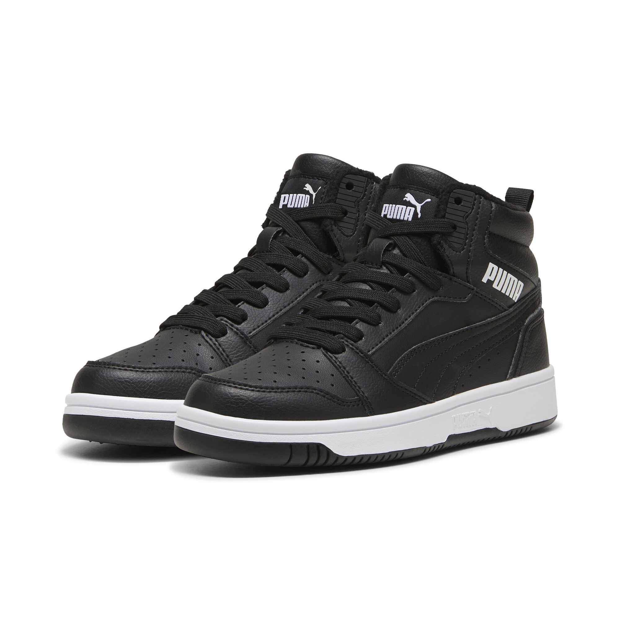 PUMA Rebound V6 WTR sneakers, Zwart/Wit, Maat 37 thumbnail 6