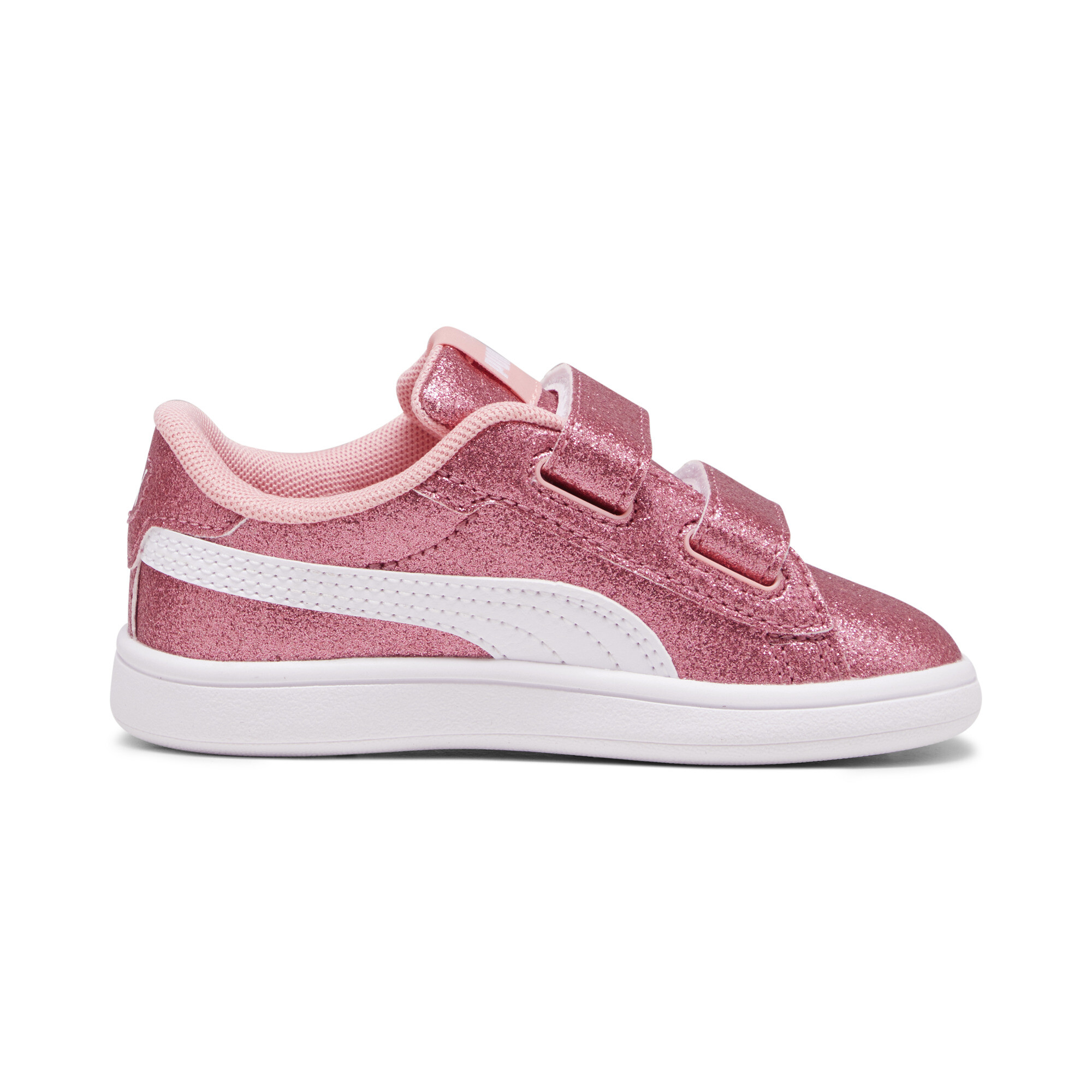 PUMA Smash 3.0 Glitz Glam Hood and Loop Flat Shoes Sneakers - Baby Girl ...