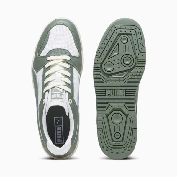 Slipstream Lo Vintage Sneakers, PUMA White-Eucalyptus, large-ZAF