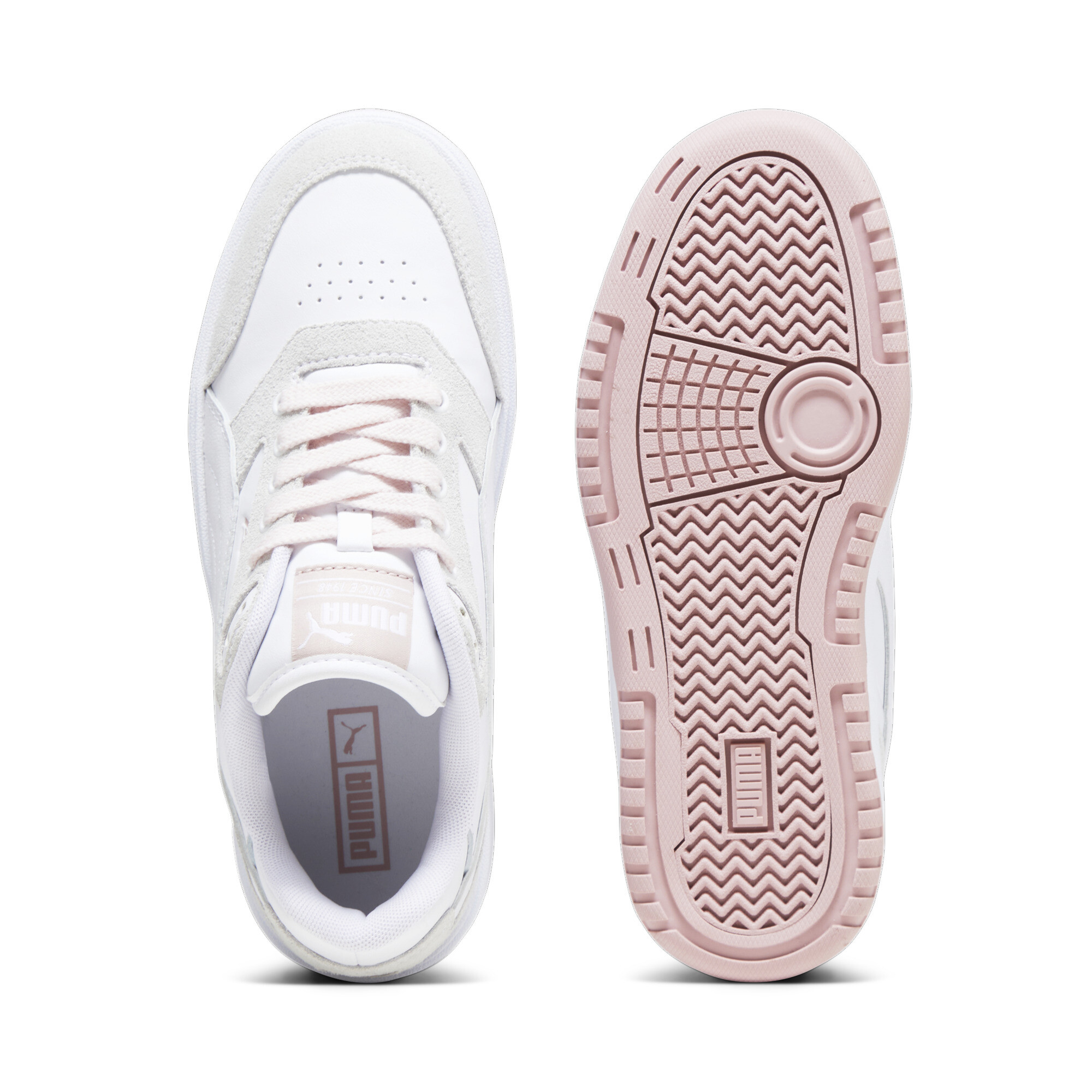 Women's Puma Doublecourt's Sneakers, White, Size 37.5, Shoes