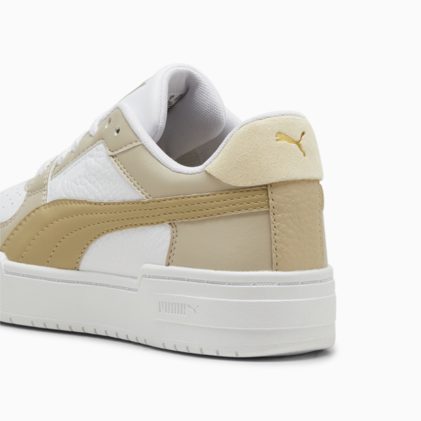 CA Pro Women's Sneakers, PUMA White-Prairie Tan-Putty, large-ZAF