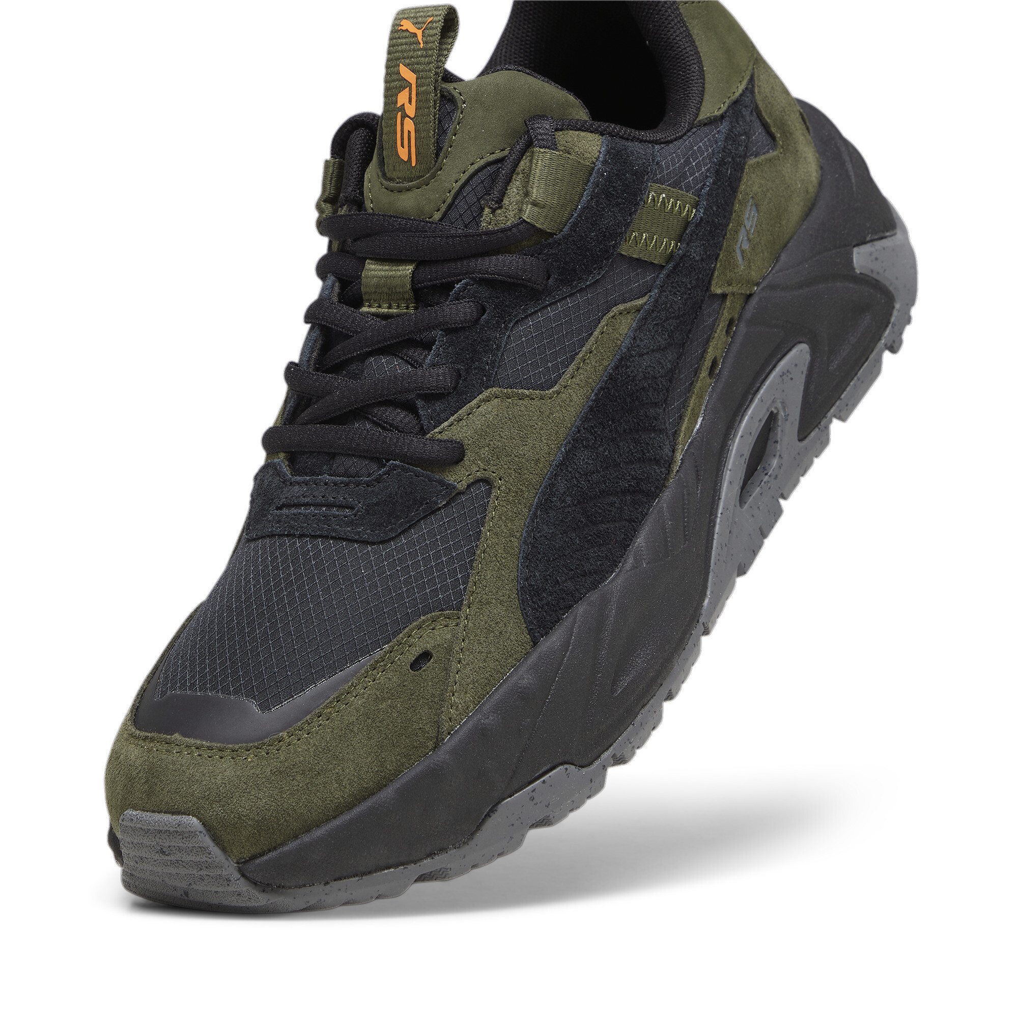 Men's PUMA RS-Trck Outdoor Sneakers In 30 - Gray, Size EU 39