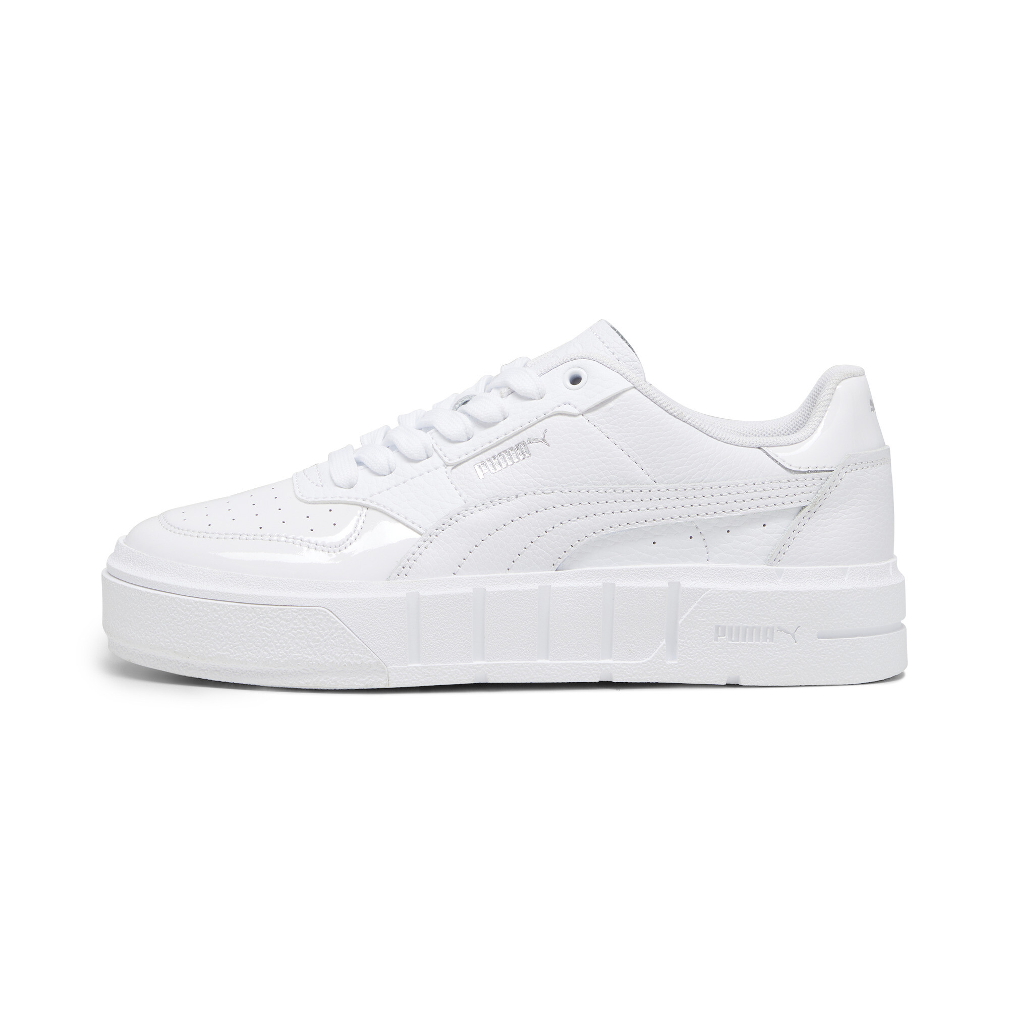 PUMA Cali Court Patent Women s Sneakers white PUMA South Africa