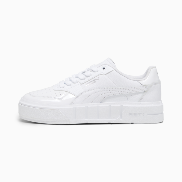 PUMA Cali Court Patent Women's Sneakers, PUMA White, large-ZAF