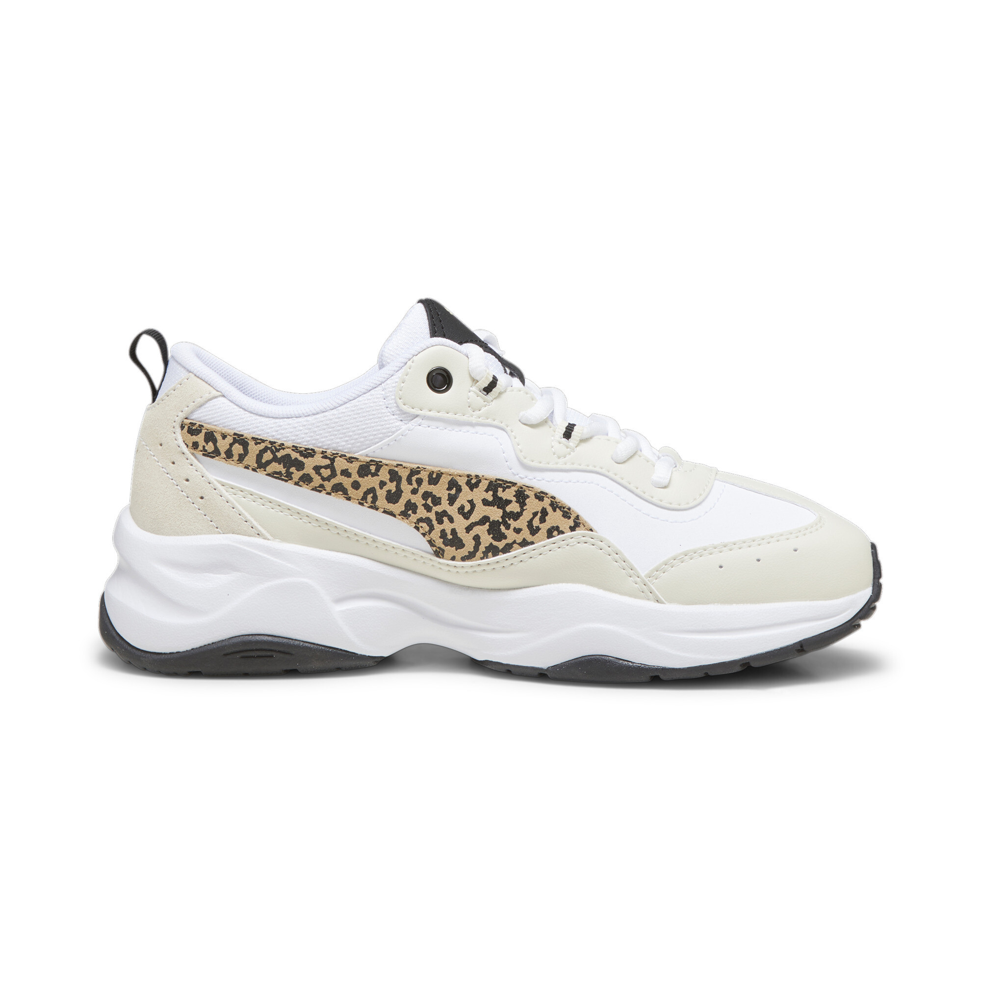 Women's Puma Cilia Animal's Sneakers, White, Size 37, Shoes