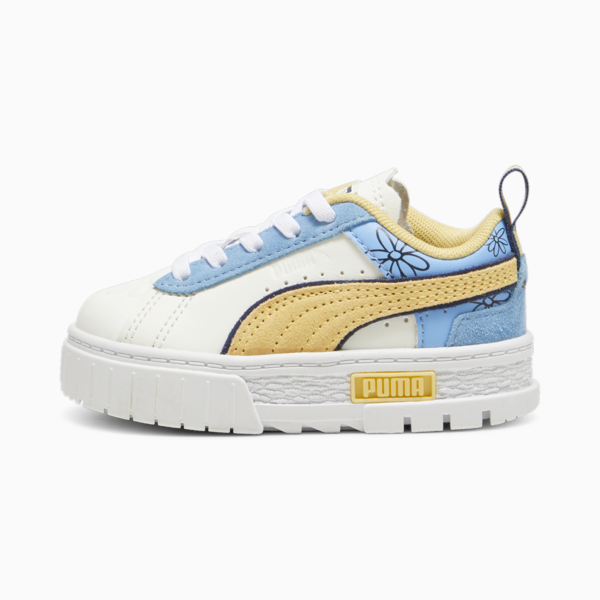 PUMA x THE SMURFS Mayze Toddlers' Sneakers, Warm White-Flaxen, large-ZAF