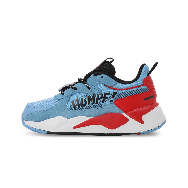 

PUMA X THE SMURFS RS-X Kid's Sneakers, Black/red/blue