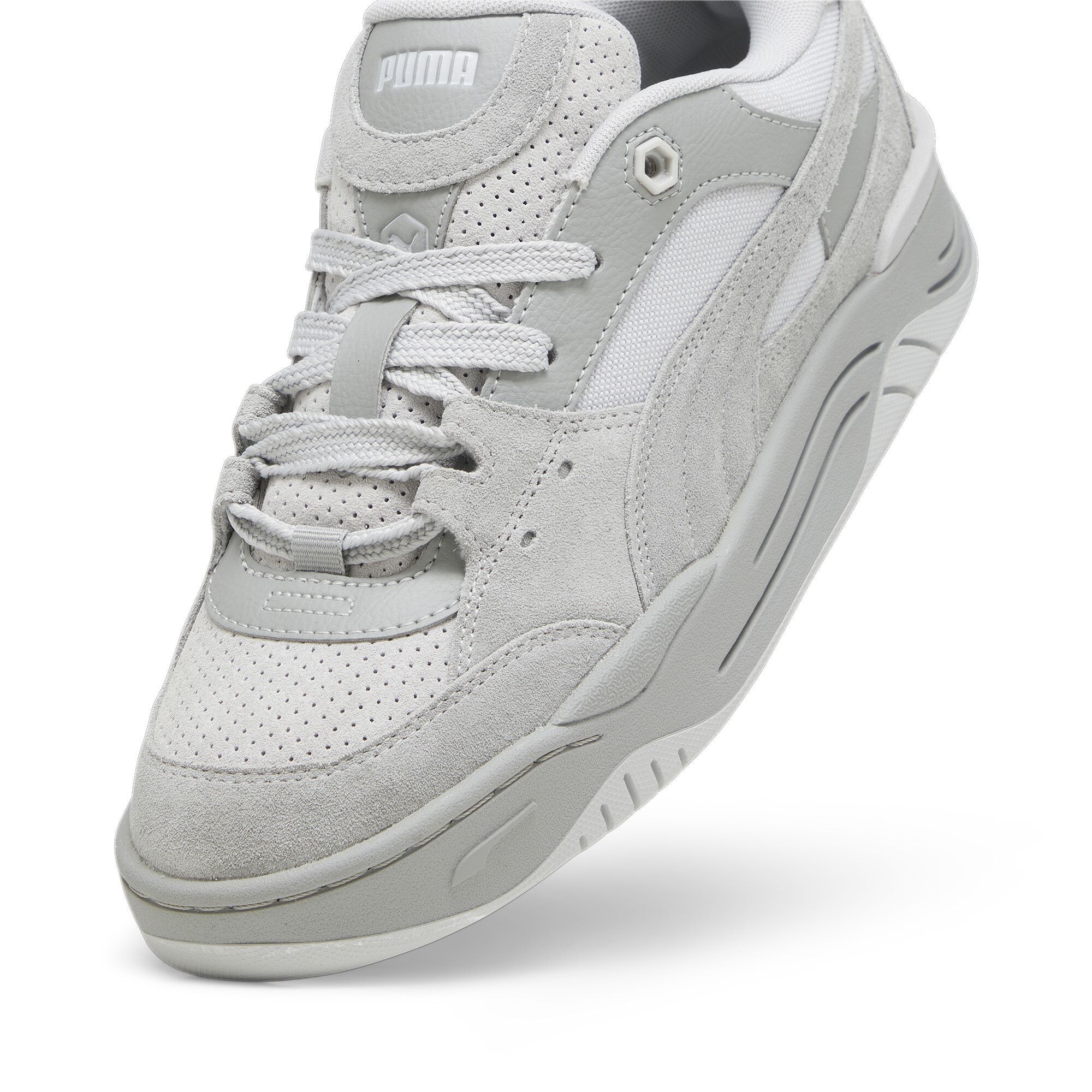 Men's Puma-180 Perf Sneakers In Gray, Size EU 42