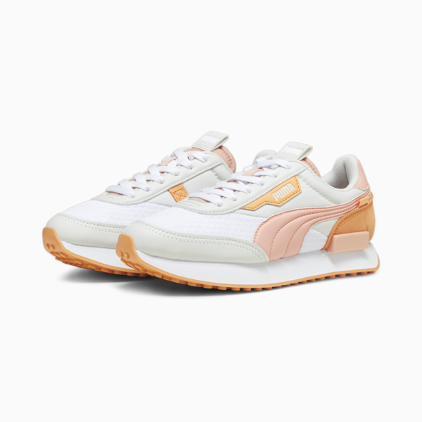 Zapatillas Future Rider Pastel para mujeres, PUMA White-Sedate Gray, large-ARG