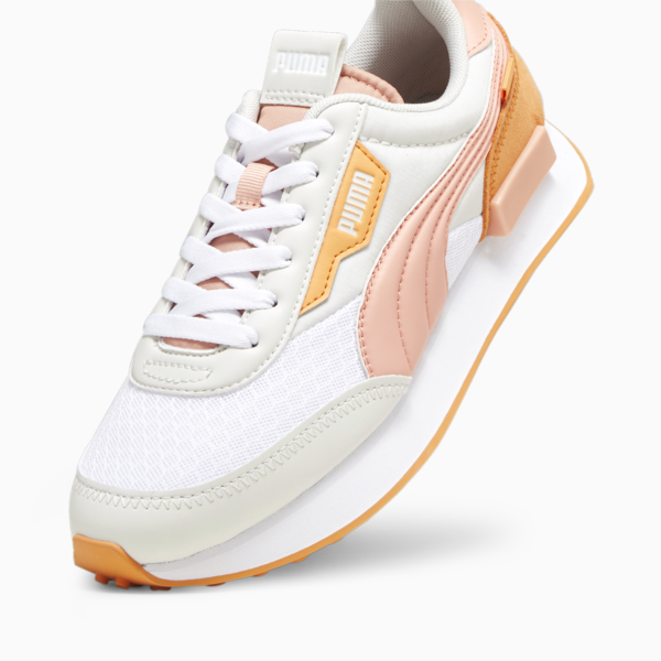 Zapatillas Future Rider Pastel para mujeres, PUMA White-Sedate Gray, large-ARG